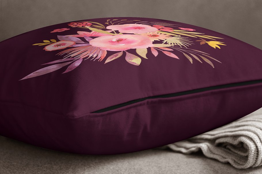 九月花手工花卉剪贴画 September Flowers插图(3)