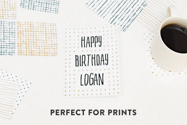 15款手绘金色&银色图案纹理 15 Hand Drawn Gold & Silver Patterns插图(4)