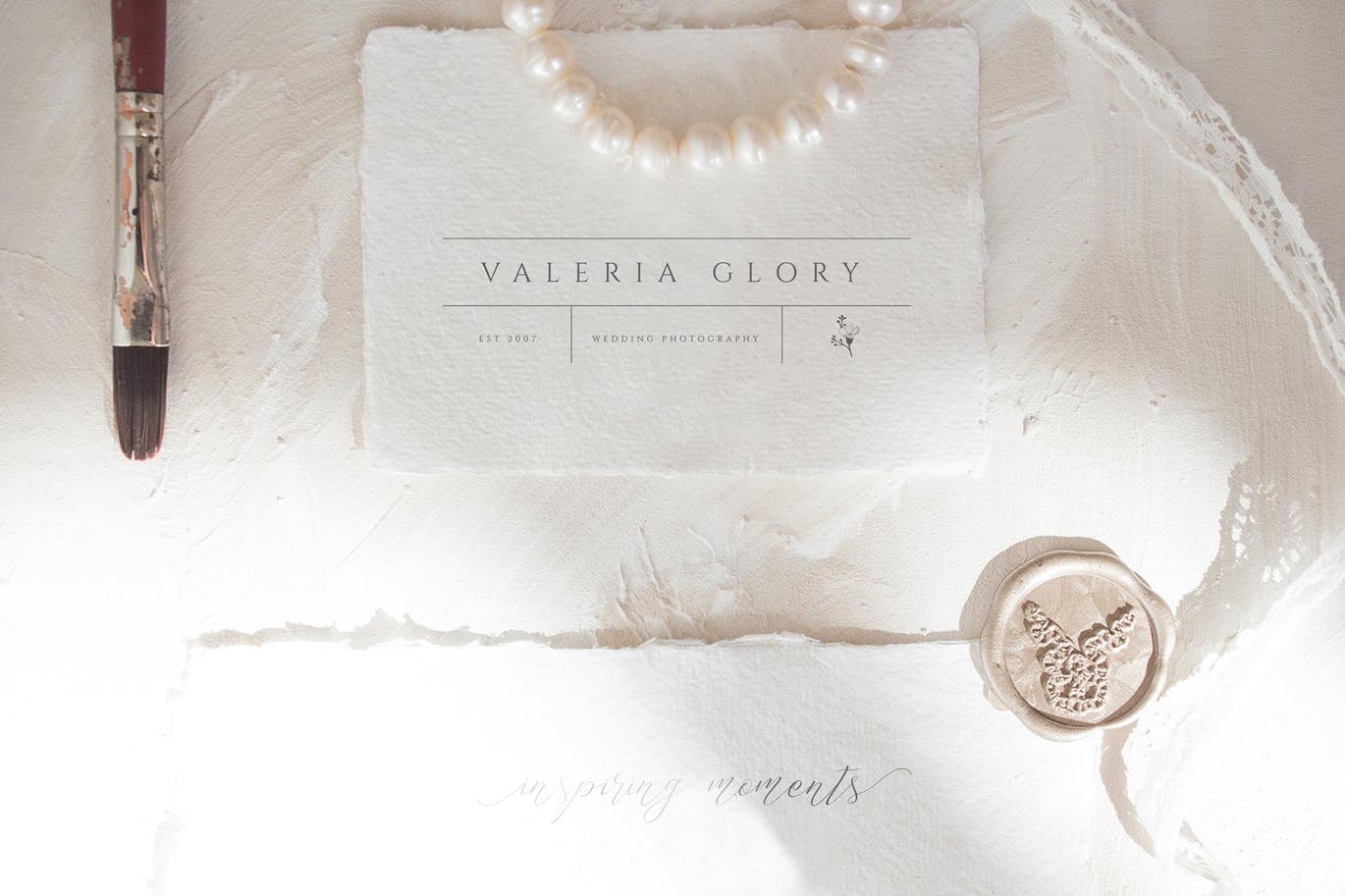 高端女性饰品品牌设计素材套装 Pre-made Logo ~ Branding Kit插图(5)