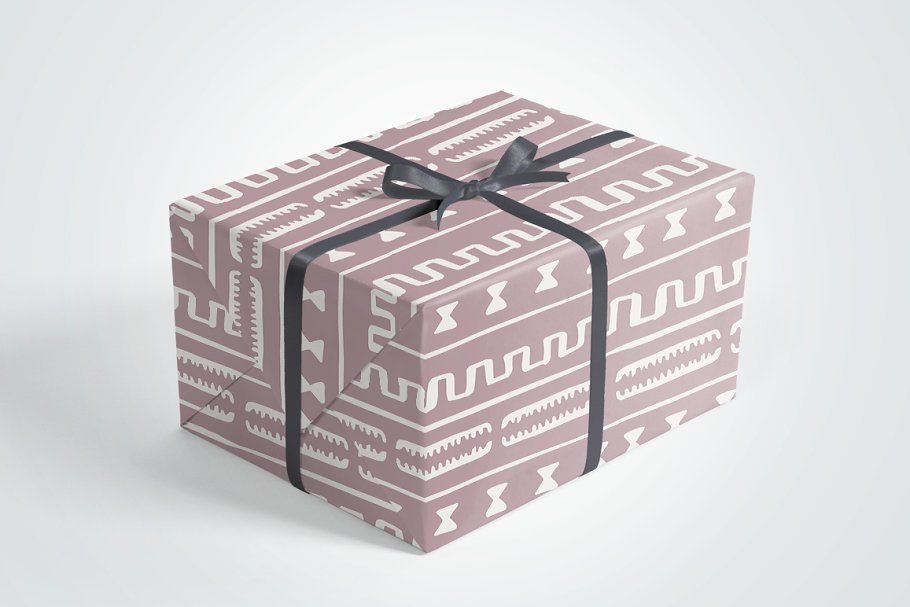 非洲部落文化手绘图案花纹素材 African Mudcloth Handdrawn Patterns插图(7)