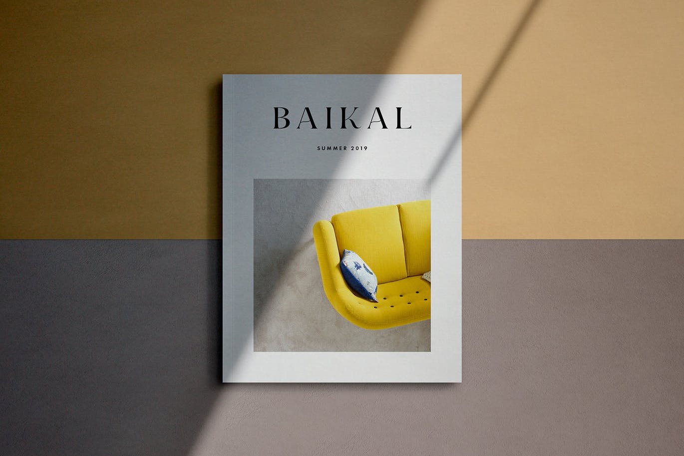 北欧简约时尚风格杂志设计效果图样机 Suno Magazine Mockup Kit插图(4)