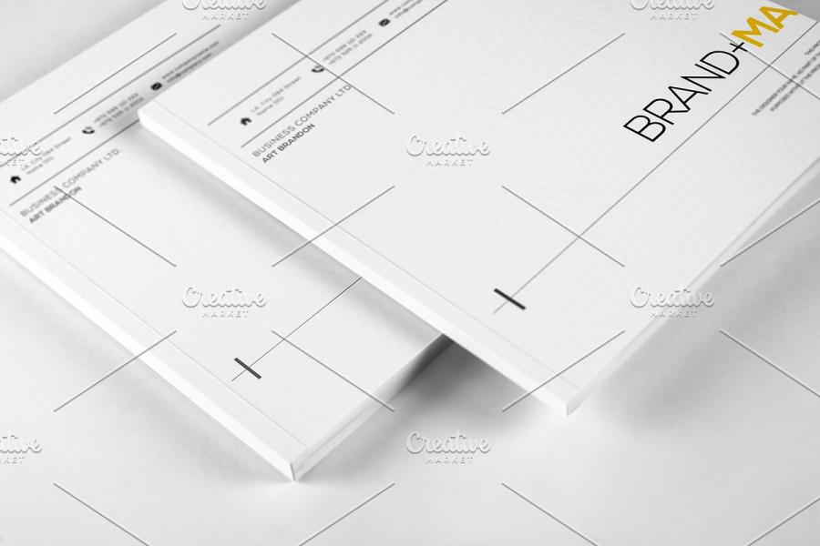 极简排版业务品牌手册插图(1)