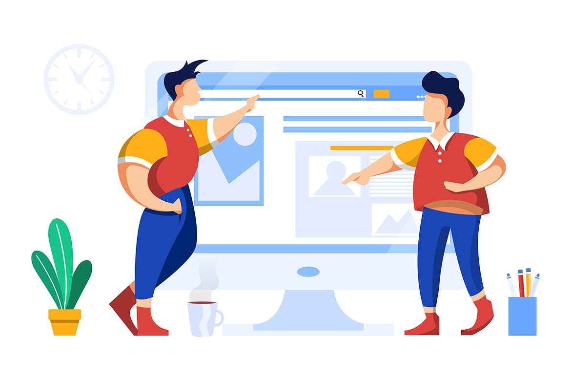 儿童教育主题矢量插画设计素材包 Kids Education Illustration Pack插图(10)