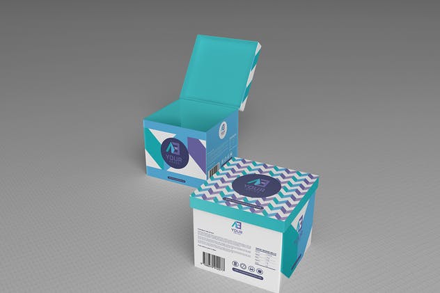 抽拉式包装盒样机模板 Package Box Mockups Vol2插图(6)