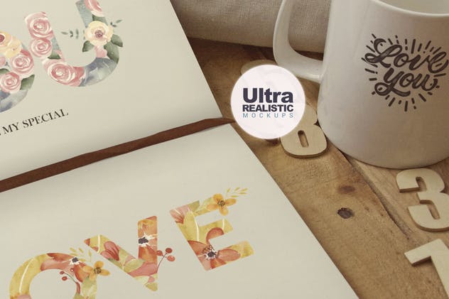 袖珍笔记本素描手绘作品预览样机素材库精选模板v1 Pocket Notebook Sketch插图(2)