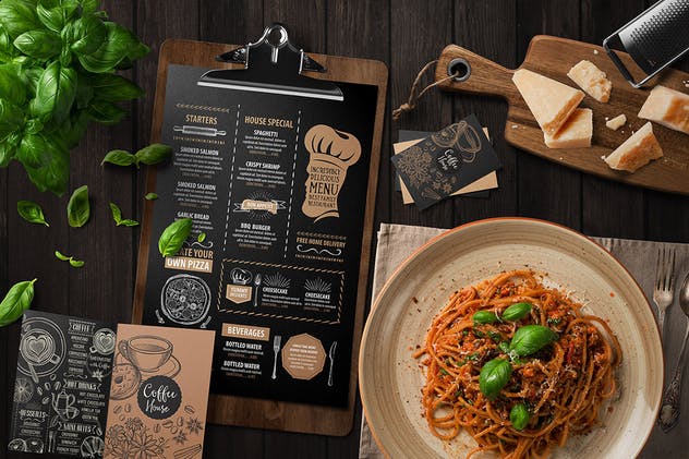 高端西餐厨房场景样机模板v6 Kitchen Ready Mockup Vol. 6插图(4)