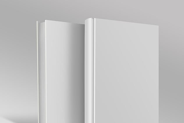 硬封精装图书样机模板 ID Book Mock-Up Photorealistic插图(3)