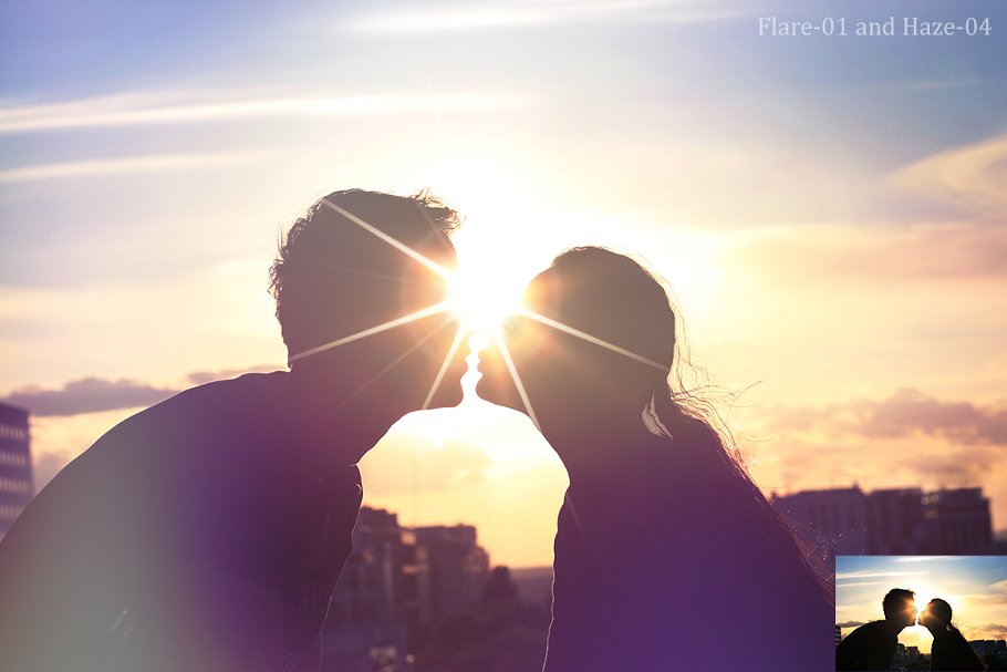 30款照片后期效果处理叠层背景 Flare & Haze: 30 Overlays for Photos插图(1)
