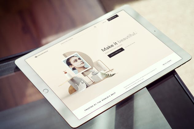 手持iPad Pro平板电脑样机模板 iPad Pro Mockups v5插图(2)