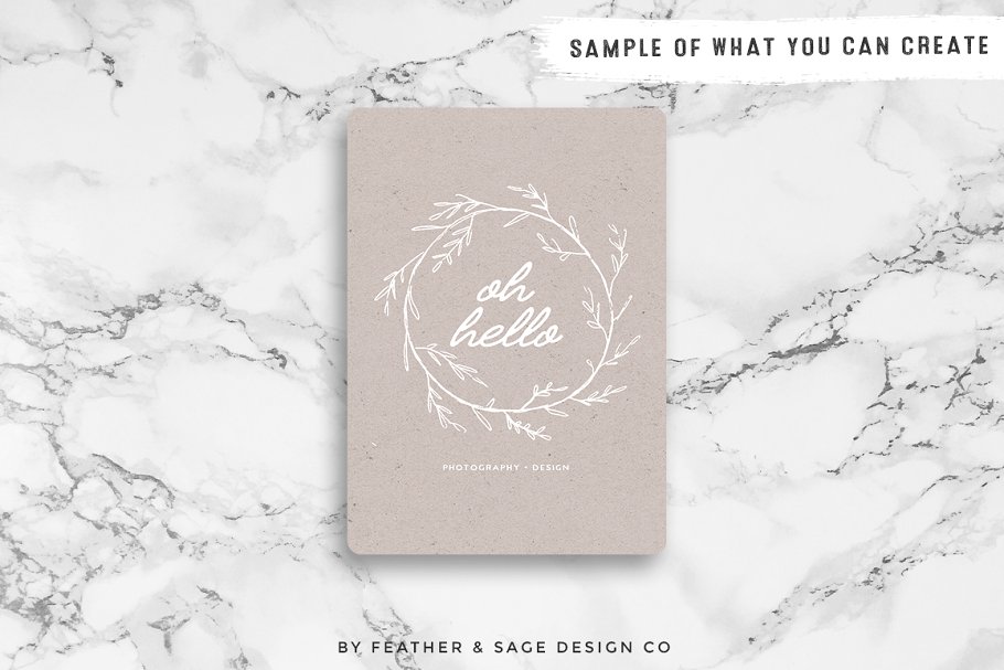 克拉夫特牛皮纸纸张纹理 Kraft Works Pattern Textures插图(5)