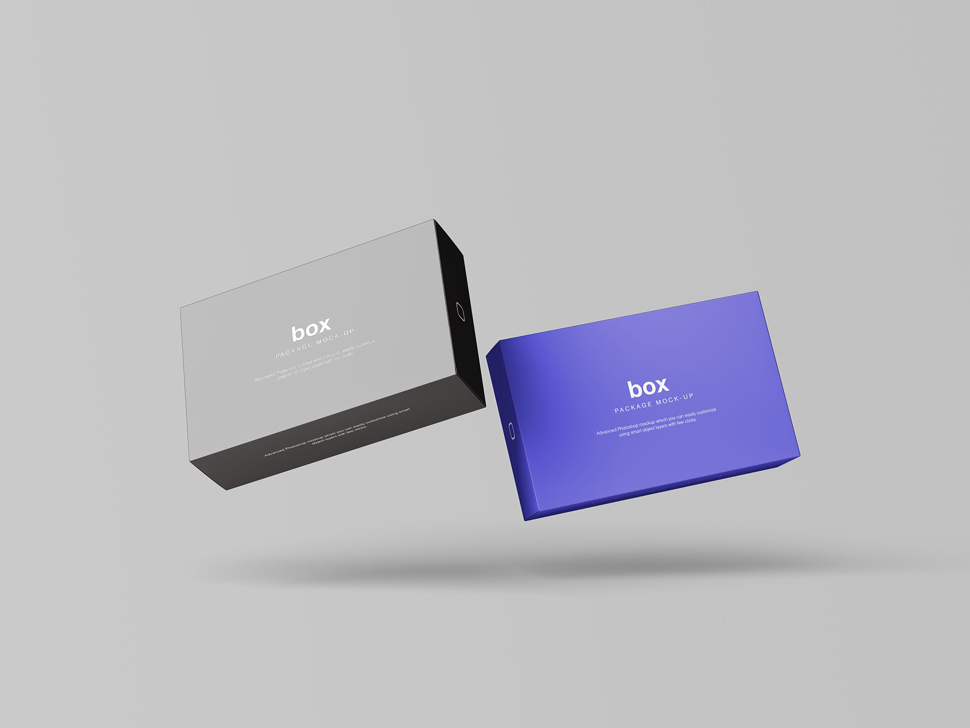 精品礼品/产品包装盒外观设计样机模板 Box Packaging Mockup插图(7)