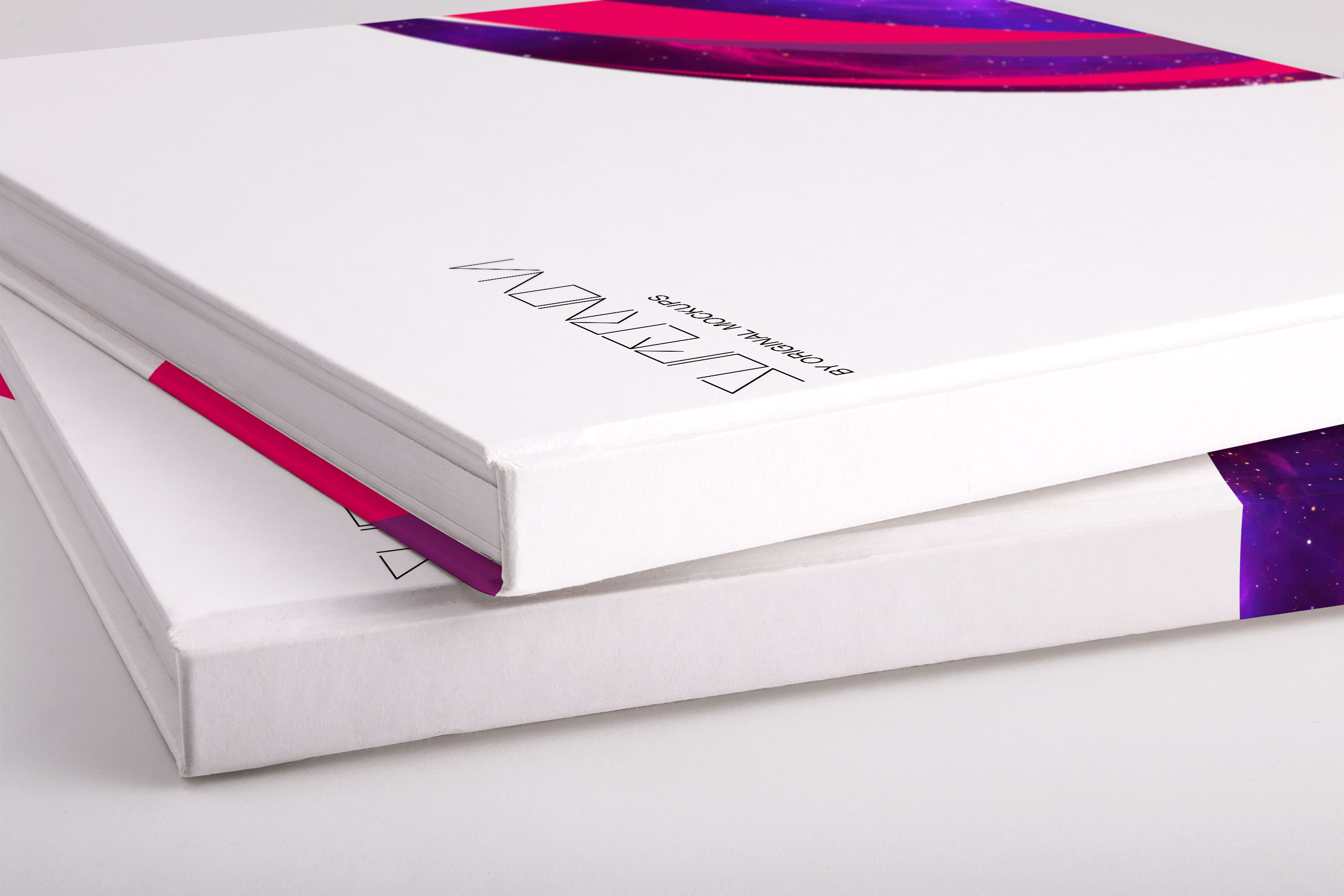 精装图书封面版式设计局部效果图样机03 Others Books PSD Mockup 03插图