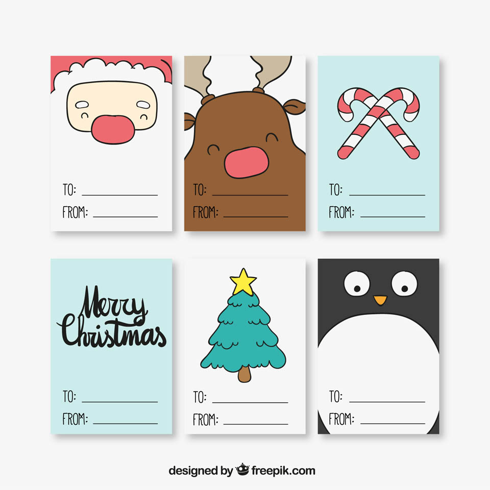 高质量圣诞主题矢量素材合集第三弹 Merry Christmas Premium Vector [AI, EPS]插图(17)