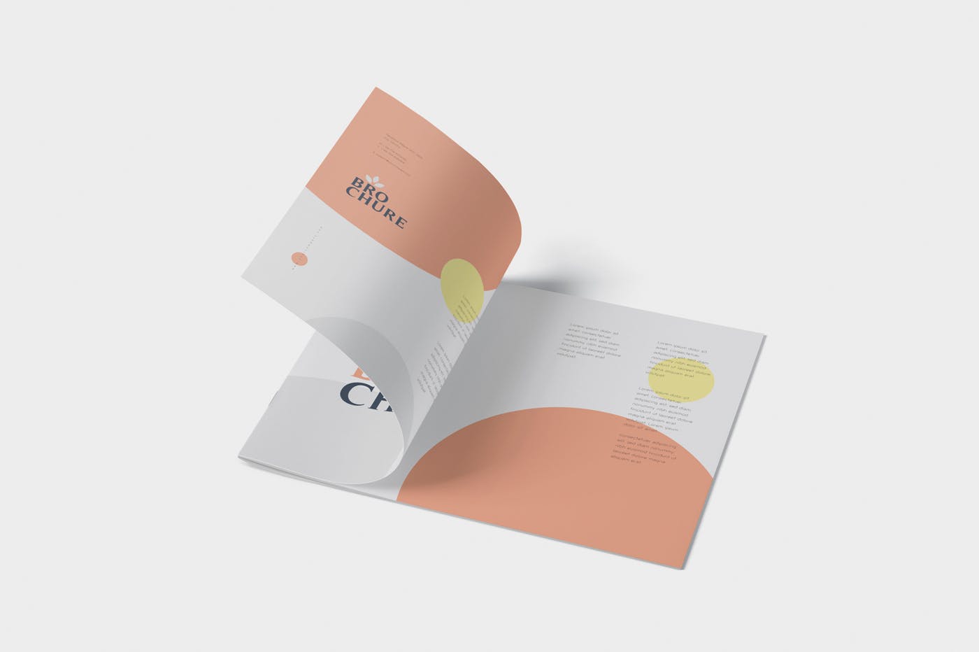 美国信纸尺寸横版杂志印刷效果图样机素材库精选 US Letter Landscape Brochure – Magazine Mockup set插图(2)