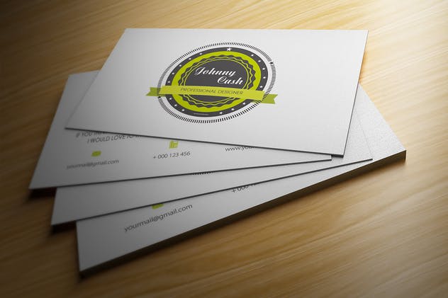 优雅企业名片设计模板 Elegant Business Card Design插图(2)