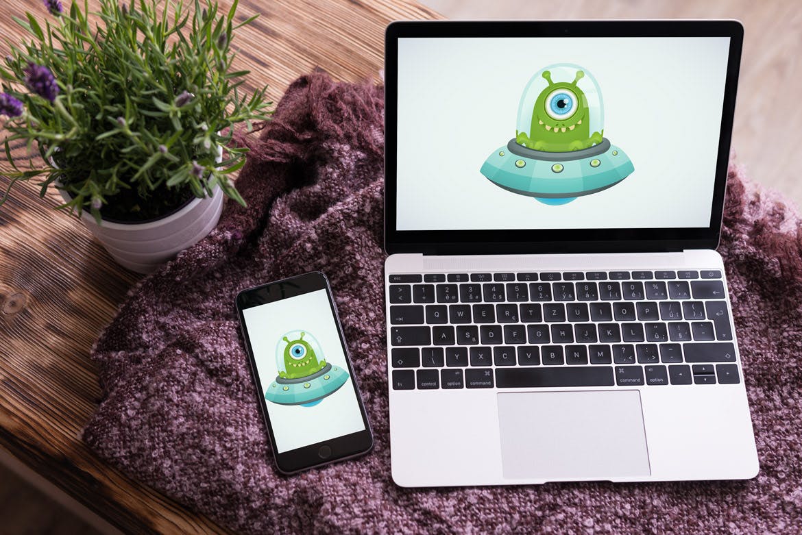 响应式网页设计作品演示素材库精选样机模板合集 Responsive Devices Mockup Set插图(10)