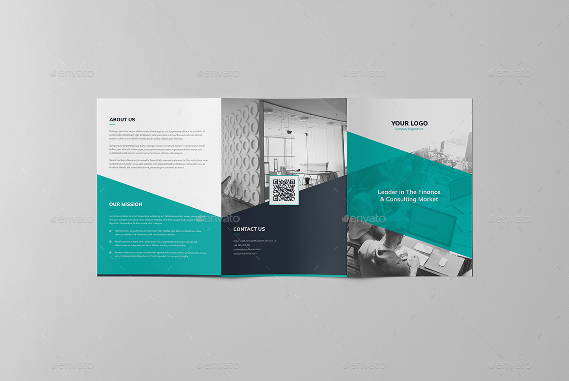 典型的正式的企业商务四折页模板下载插图(31)