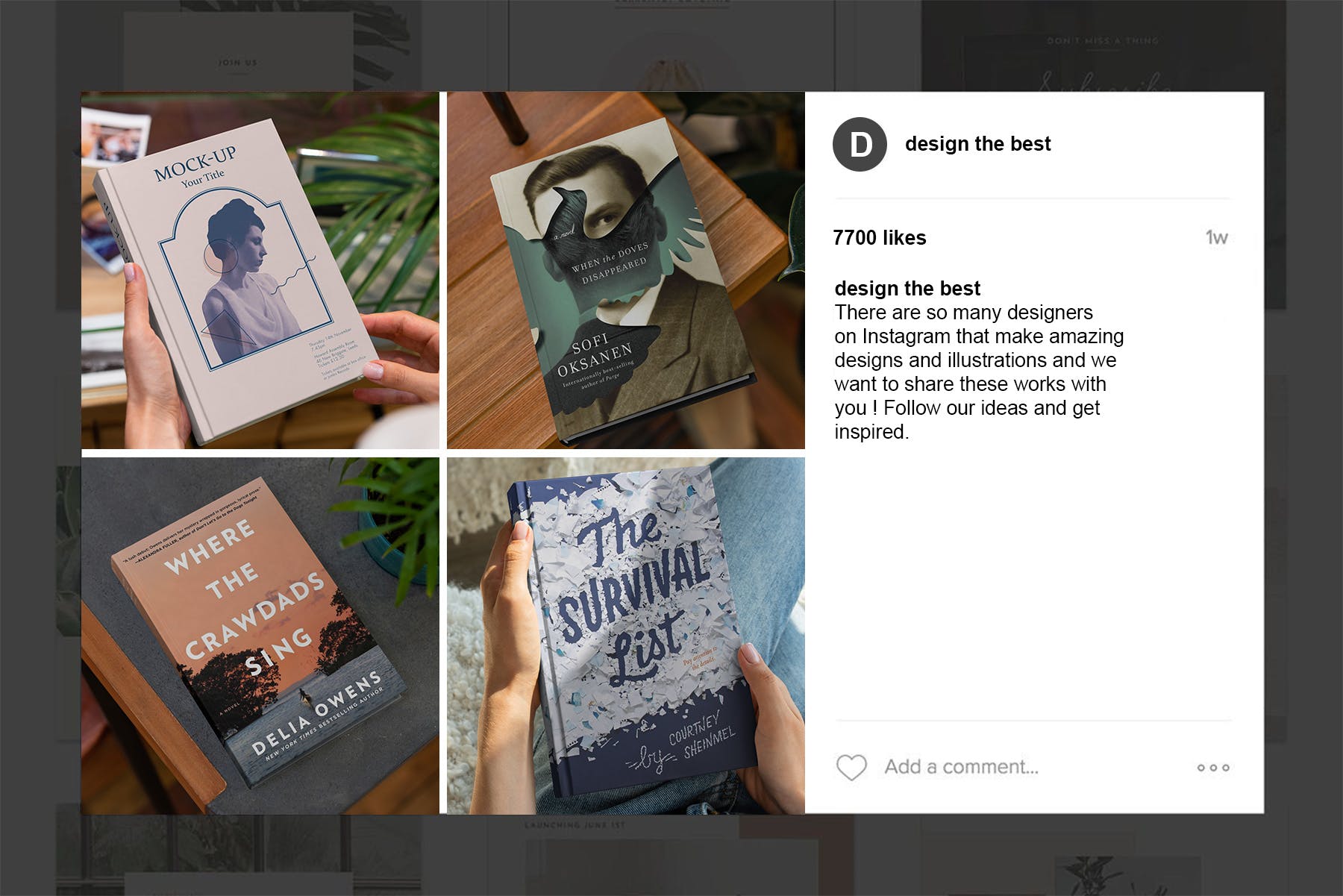 高端精装图书镂空封面设计样机模板 Book Hardcover Mock-Up Lifestyle插图(6)