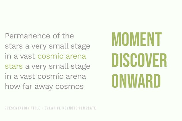 充满活力的PPT演示幻灯片模板 Mimosa — Powerpoint Presentation Template插图(4)