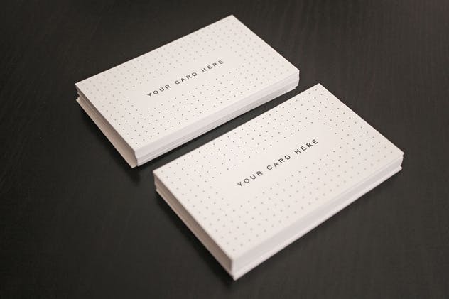 15种视角企业名片设计效果图素材库精选模板 Business Cards Mock-ups Bundle插图(12)