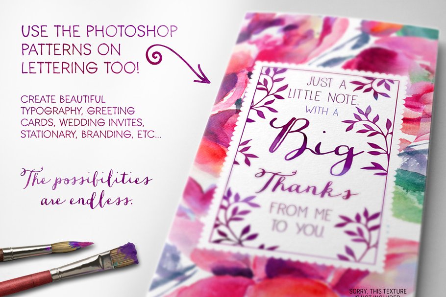 品牌设计水彩设计元素合集 The Watercolor Branding Kit插图(10)