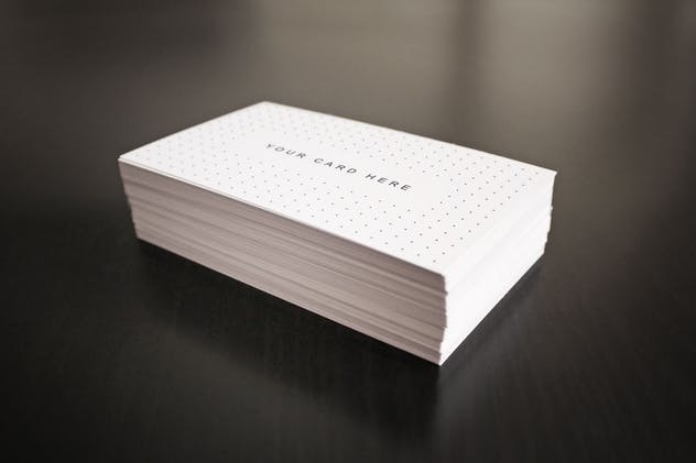 15种视角企业名片设计效果图素材库精选模板 Business Cards Mock-ups Bundle插图(1)