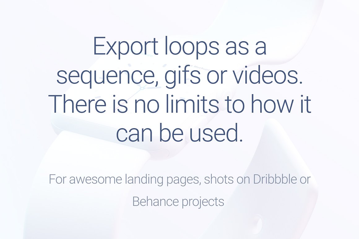 Apple设备动态样机合集[白色版本] Looped Animated Mockups | White插图(2)