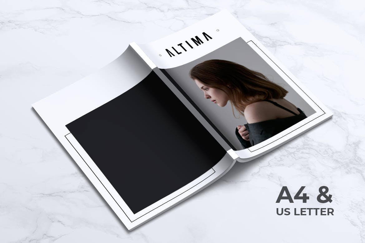 时装店新品上市产品目录画册设计模板 ALTIMA Fashion Lookbook Portfolio Brochures插图(3)