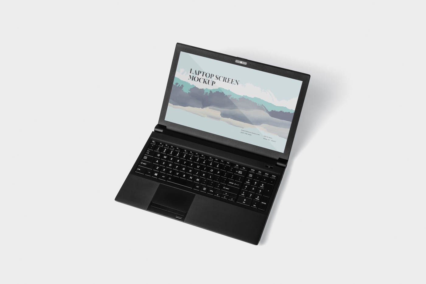 Windows笔记本电脑屏幕预览素材库精选样机模板 Laptop Screen Mockup – Windows Edition插图(2)