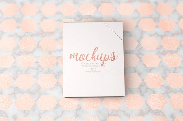 美食包装纸盒样机 Paper Box Mockup 07插图(14)