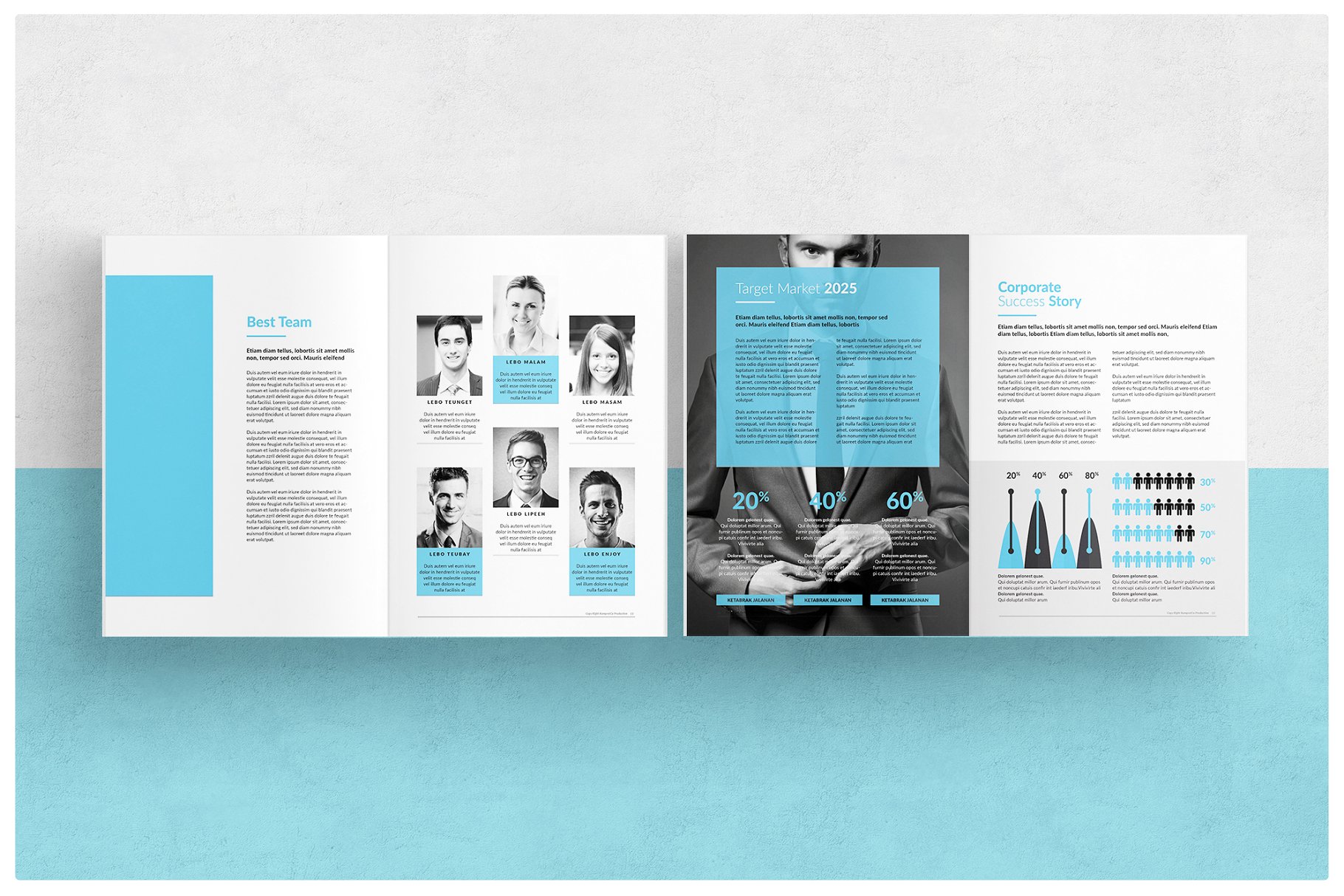 企业宣传产品介绍画册模板 Brochure插图(4)