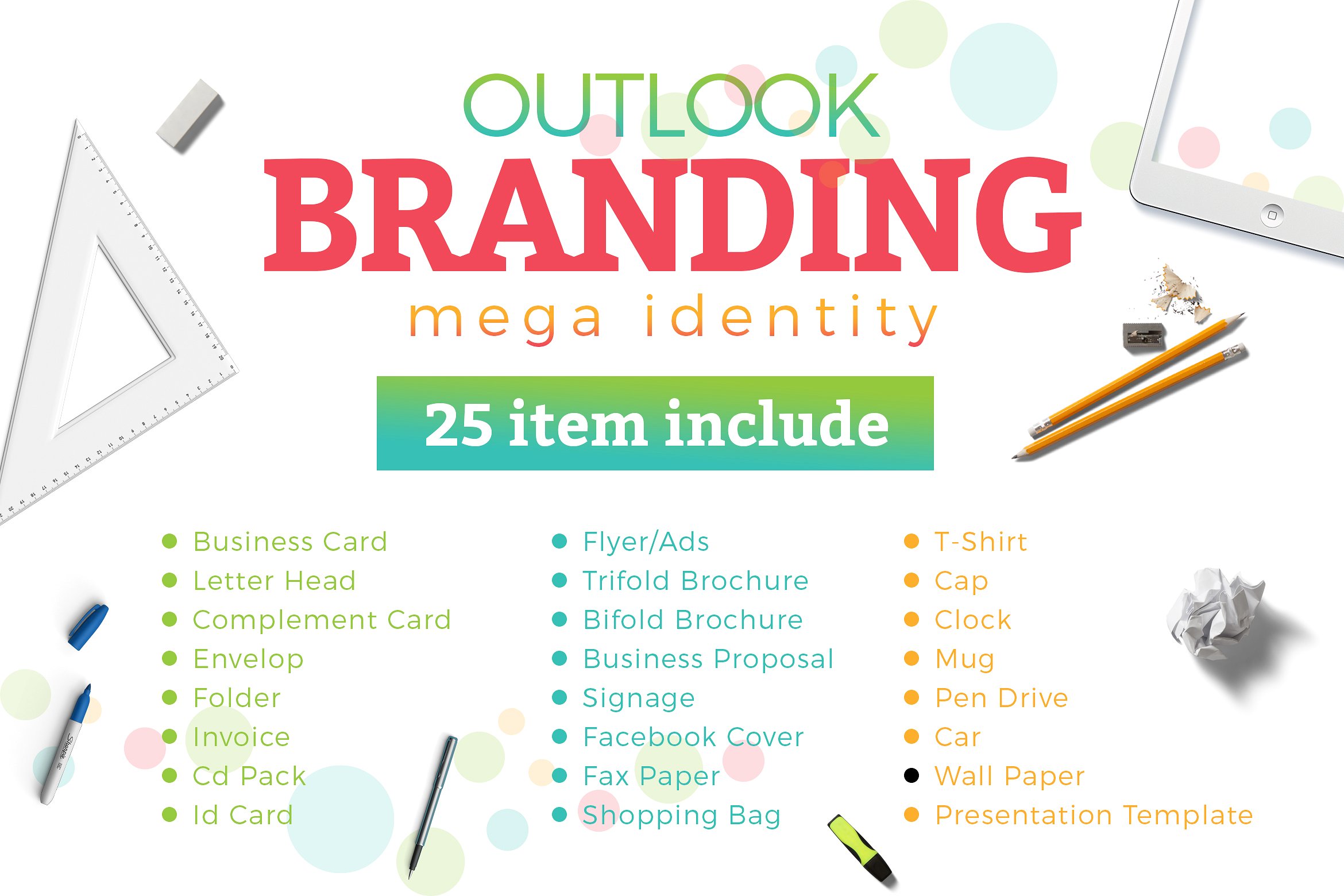 超级品牌 VI 展示样机集合 Branding Corporate Identity插图(27)