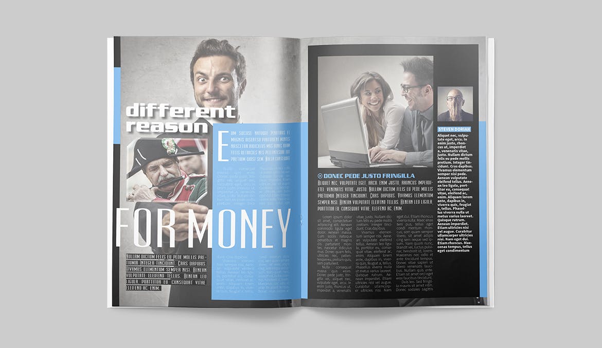 生活方式主题素材库精选杂志版式设计模板 Magazine Template插图(5)