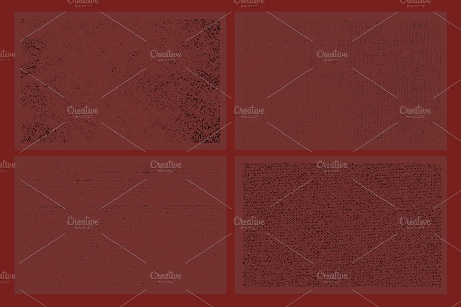 20款粗麻布&帆布布匹纹理/PS笔刷 20 Canvas & Burlap Textures – VES07插图(4)