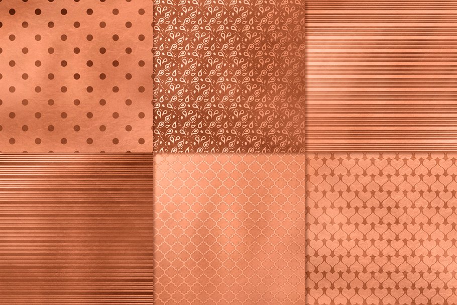 240 +玫瑰金箔纹理合集 240+ Rose Gold Foil Texture Pack [1.97GB]插图(12)
