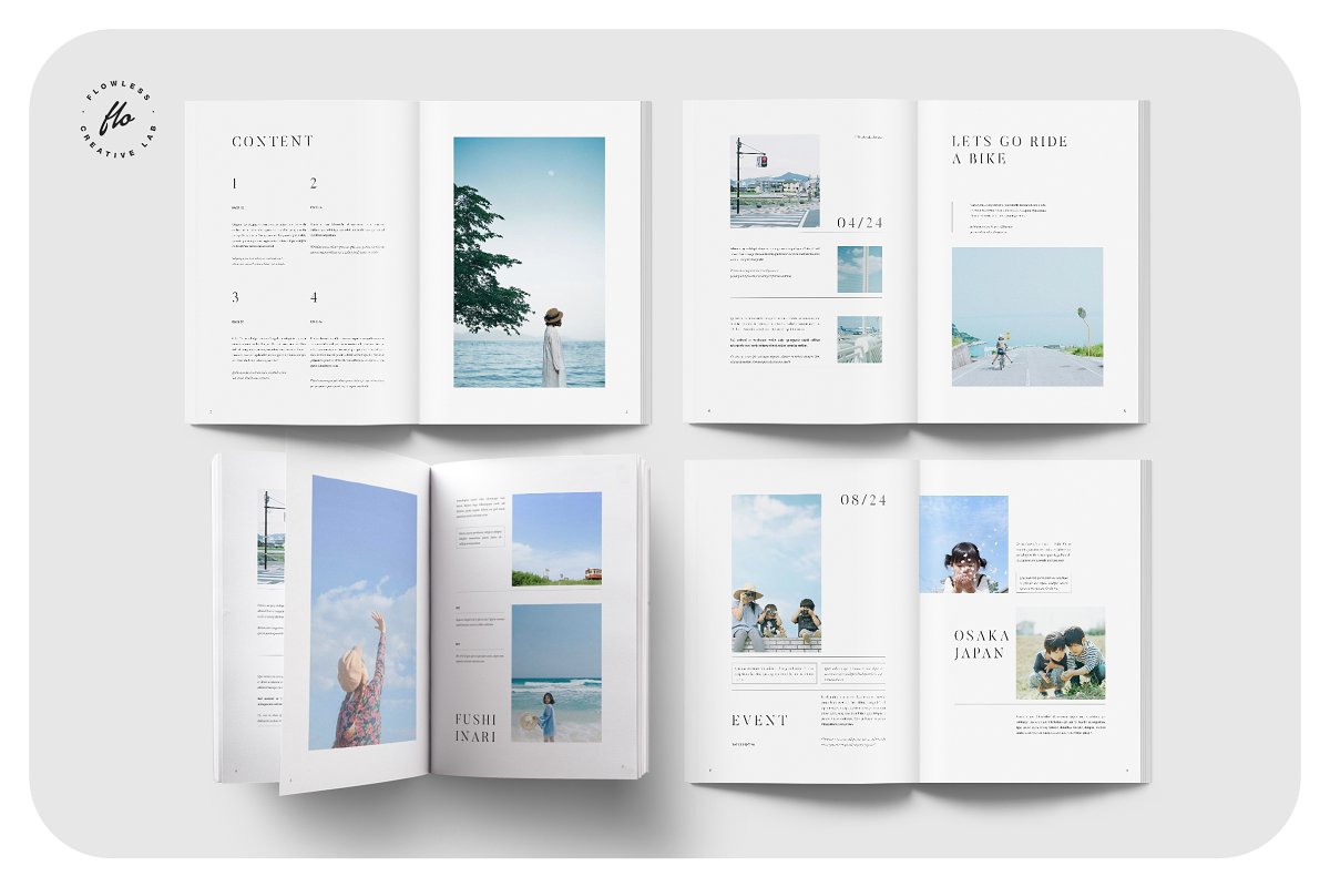 VENUES假期旅游时尚杂志画册设计模板插图(1)