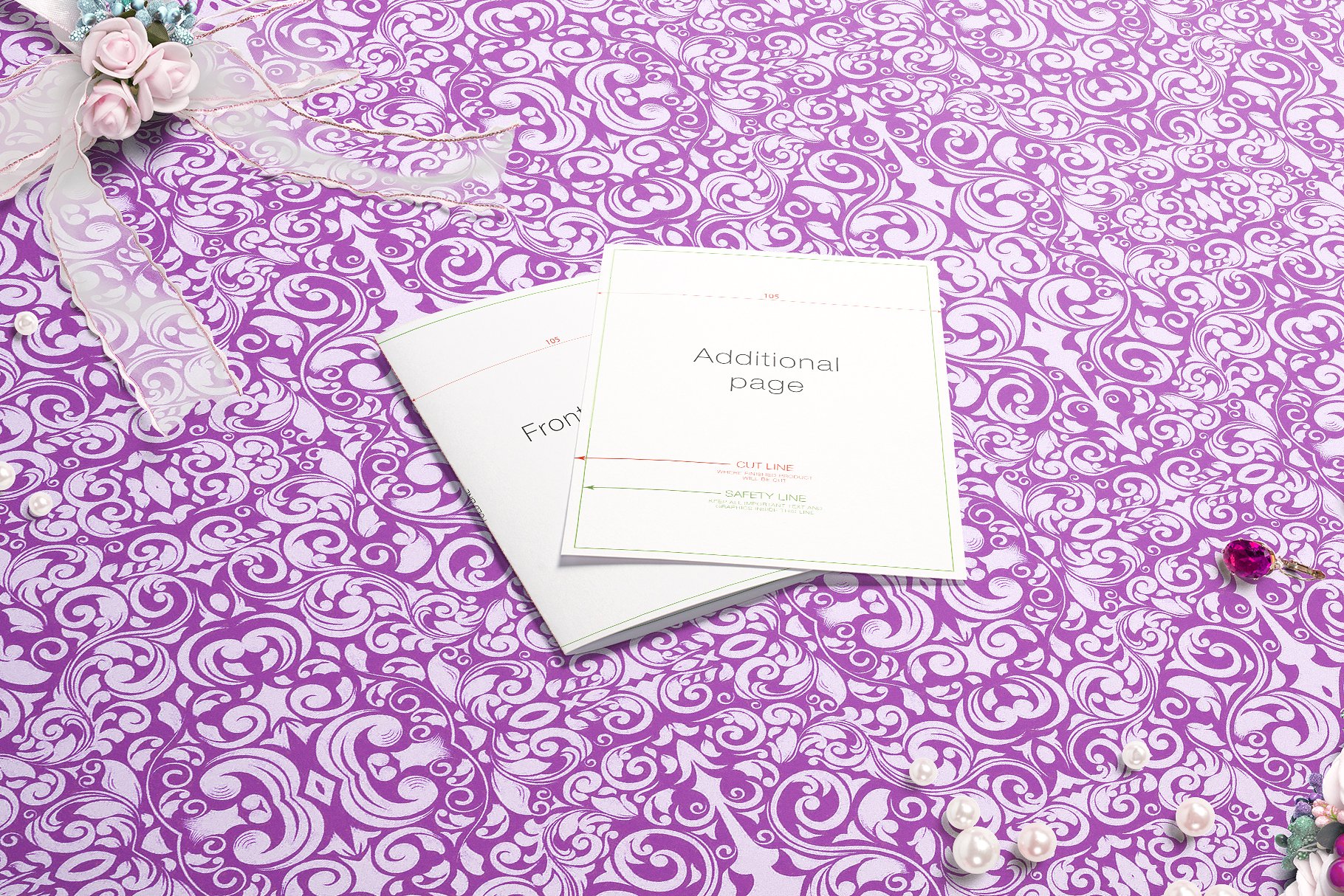 婚礼邀请卡样机模板[1.8GB] Wedding Greeting Cards mockups v.2插图(9)