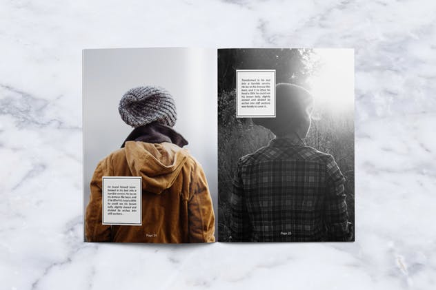 创意时尚生活方式杂志设计INDD模板 Creative Magazine插图(13)