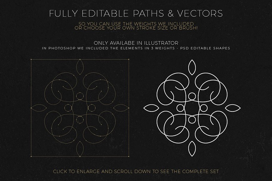 商标Logo设计素材工具包 Logo Creation Kit – Monogram Edition插图(2)