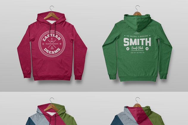 时尚服装连帽衫样机Vol.1 Hoodie Mock-Up Vol.1插图(12)