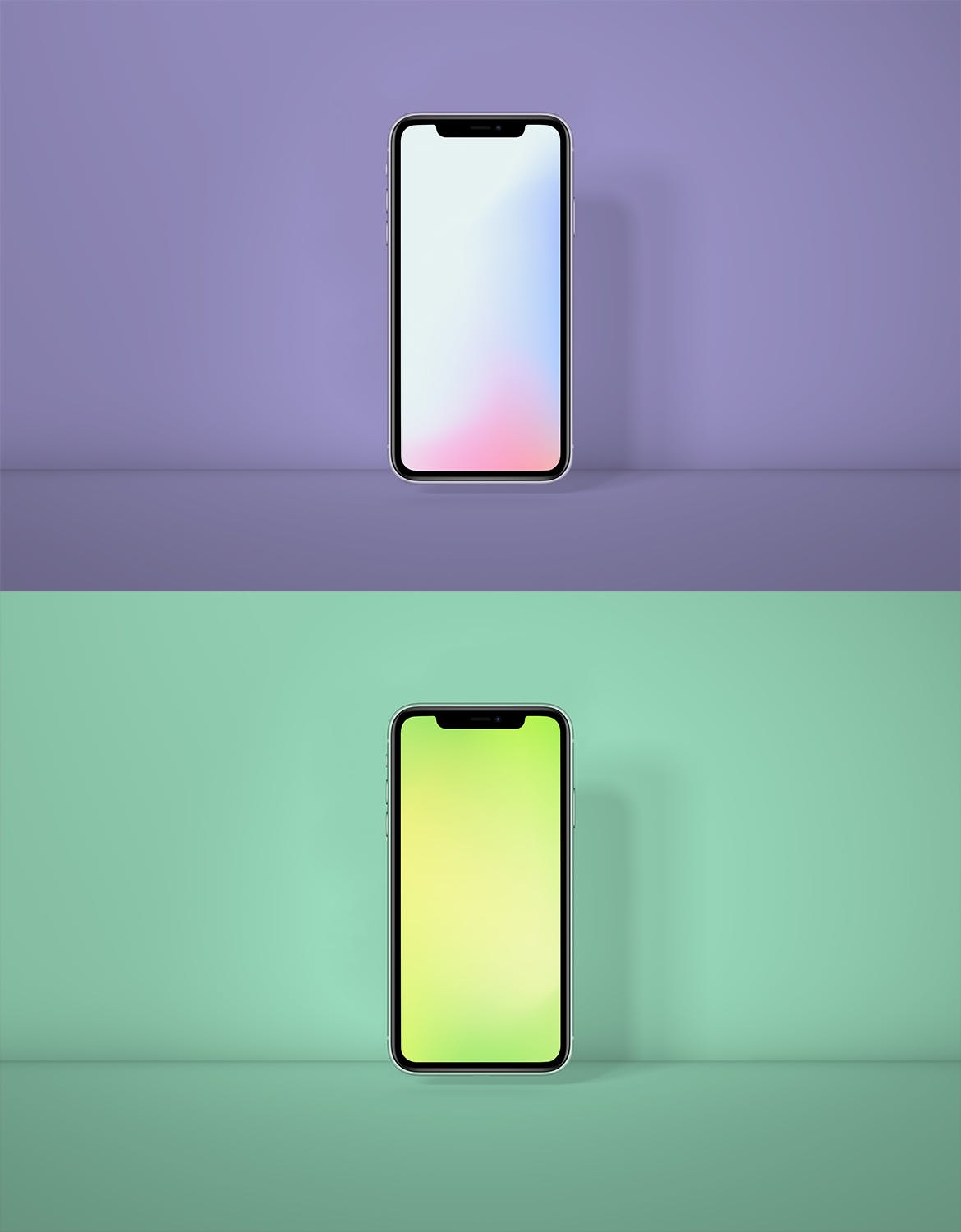 全新发布iPhone 11正面视图样机模板 iPhone 11 Mockup Generator插图(1)