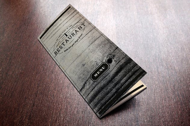 复古优雅餐厅菜单设计PSD模板 Elegant Food Menu 10 Illustrator Template插图(6)