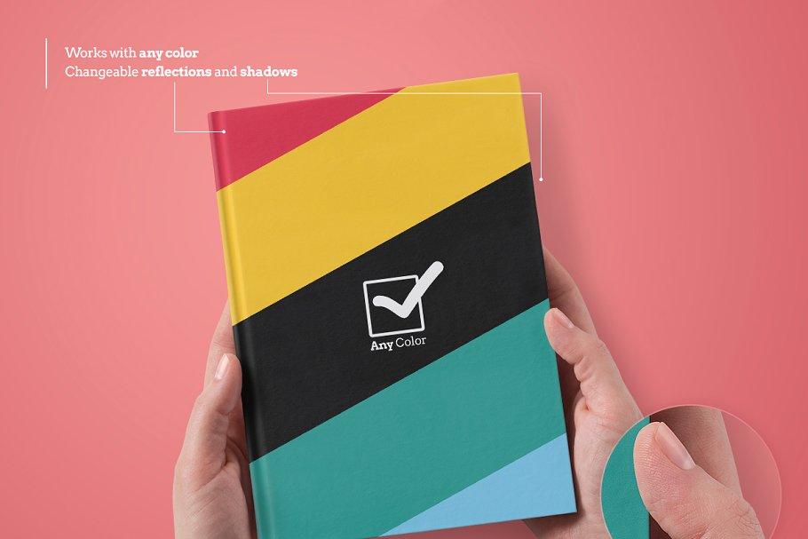 精装图书展示样机 Book Mock-Up Set / Hardcover Edition插图(11)