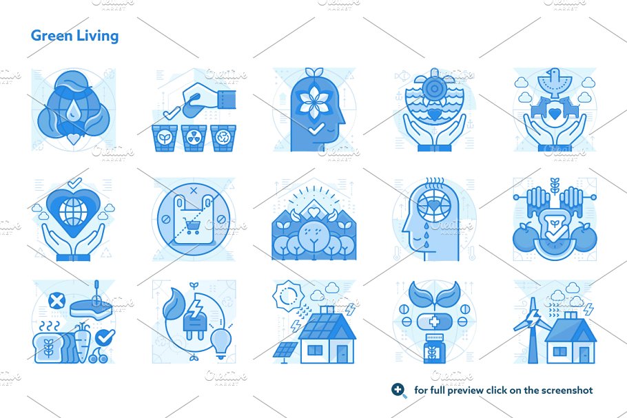 300个UI&UX适用的插画素材包 300 UI UX Illustrations插图(10)