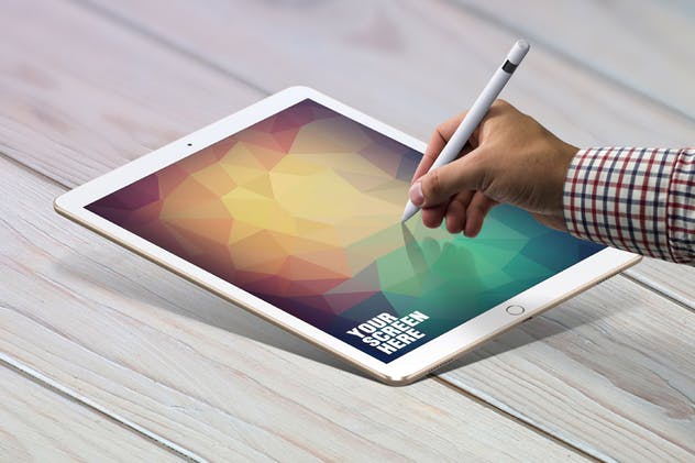 iPad Pro响应式UI设计演示设备样机 iPad Pro Responsive Mockup插图(7)