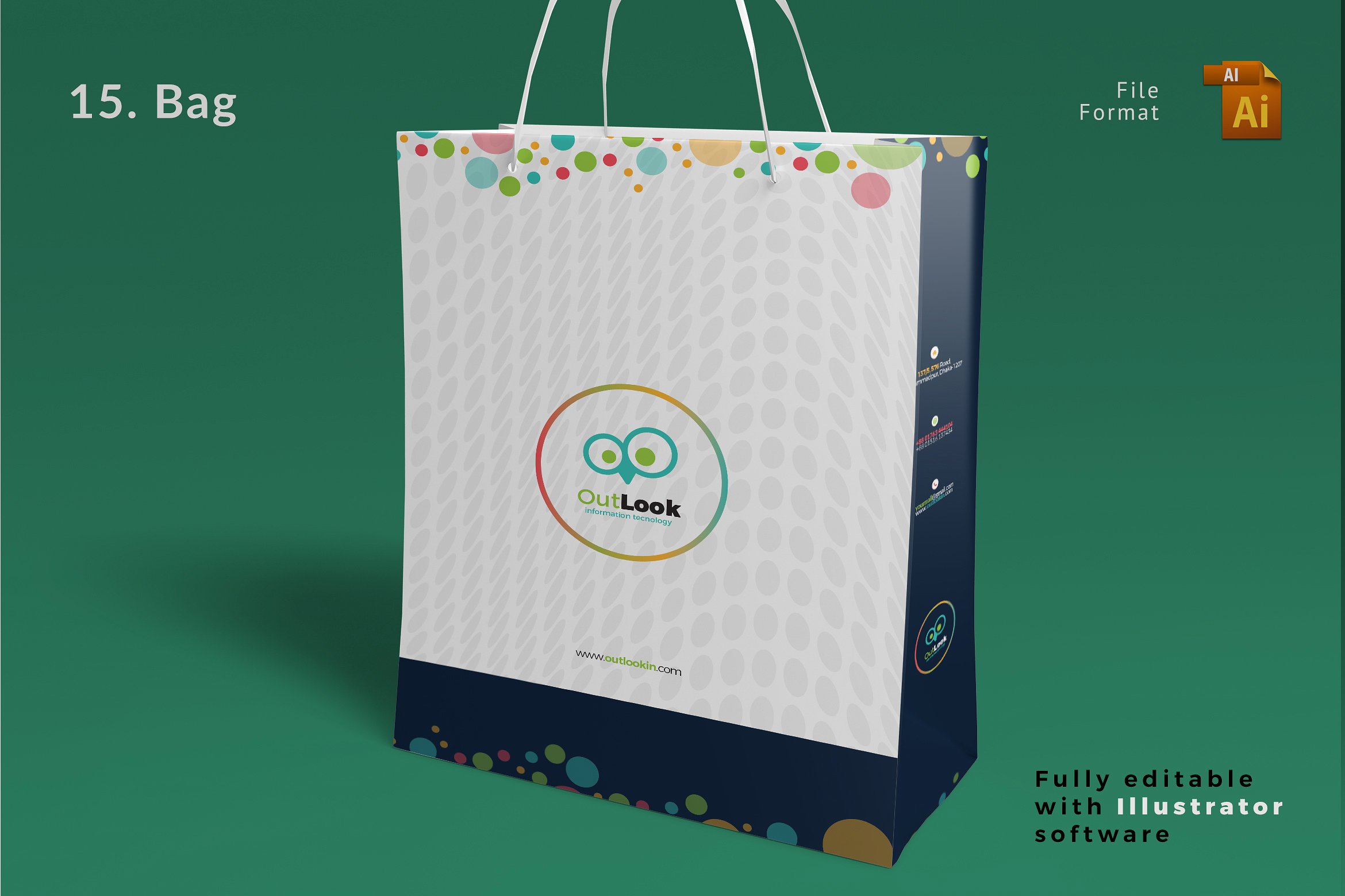 超级品牌 VI 展示样机集合 Branding Corporate Identity插图(16)