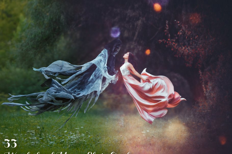 人物魔法仙境魔术照片背景叠层插图(4)