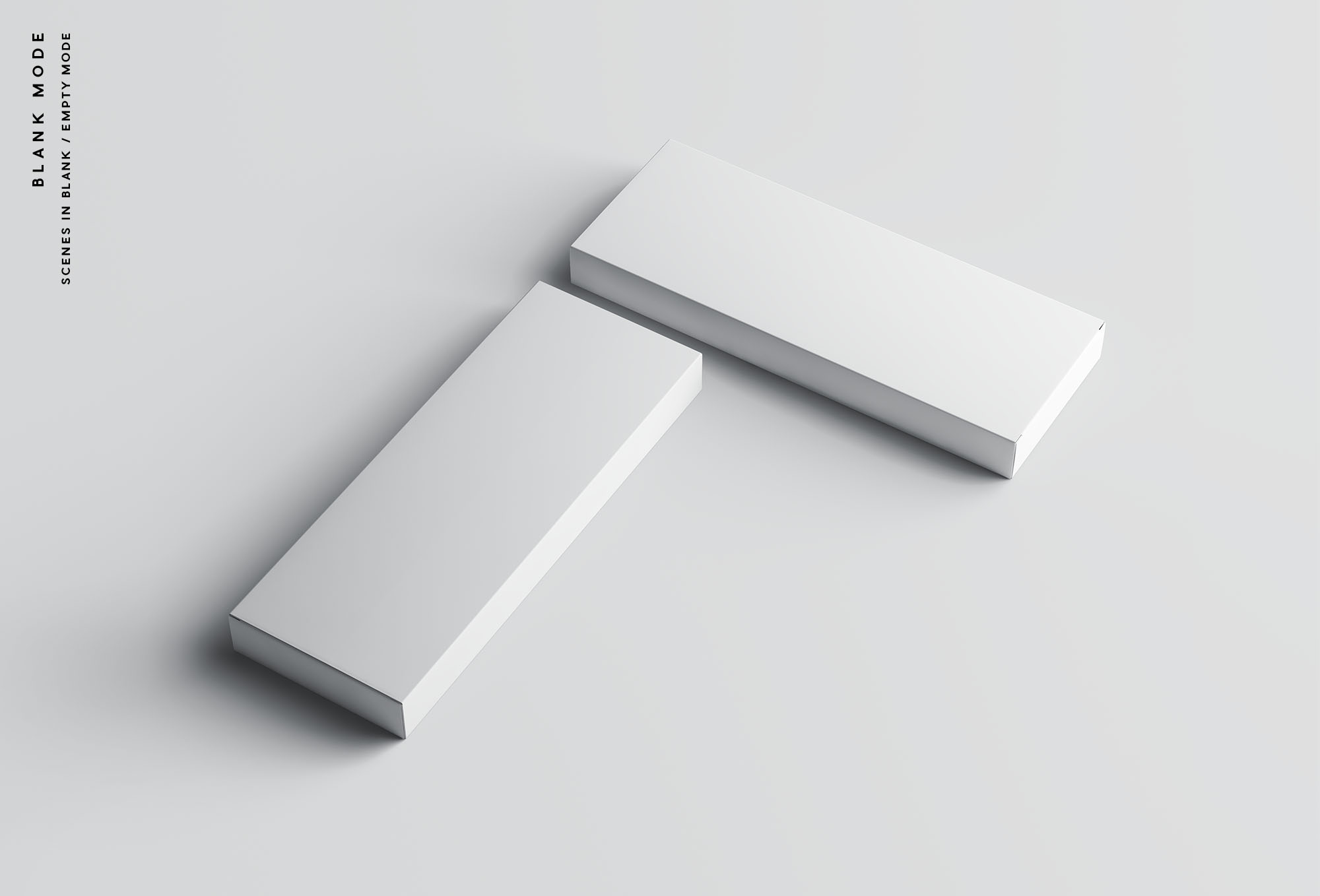 高档礼品矩形包装盒外观设计效果图素材库精选 Rectangular Box Mockup插图(9)