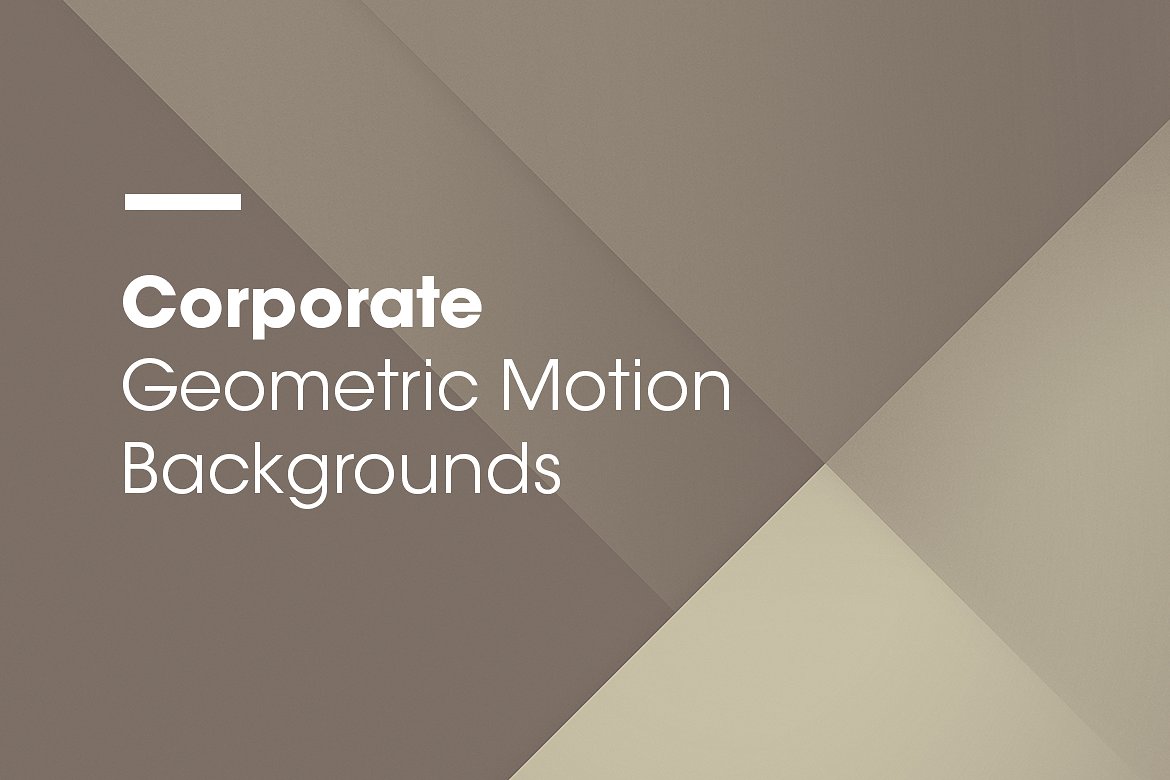 抽象几何背景v2 Corporate | Motion Backgrounds | V02插图(2)