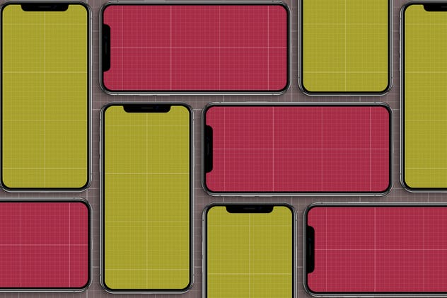 iPhone X应用程序演示设备样机模板 iPhone X Mockup插图(8)